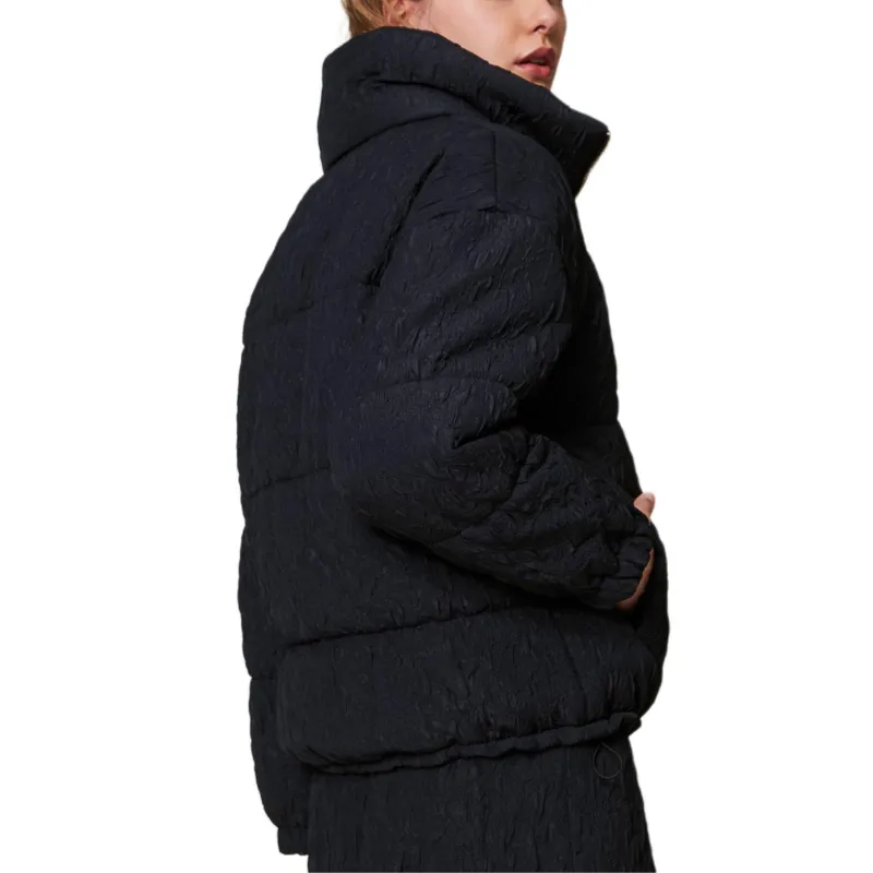 Twinset Embossed Puffer Jacket-3