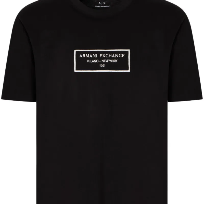 ARMANI EXCHANGEAE T Shirt Men's Black-1