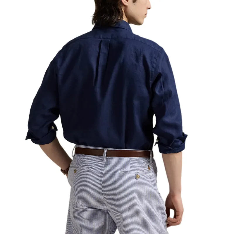 Polo Ralph Lauren Shirt Men's Navy Blue-3