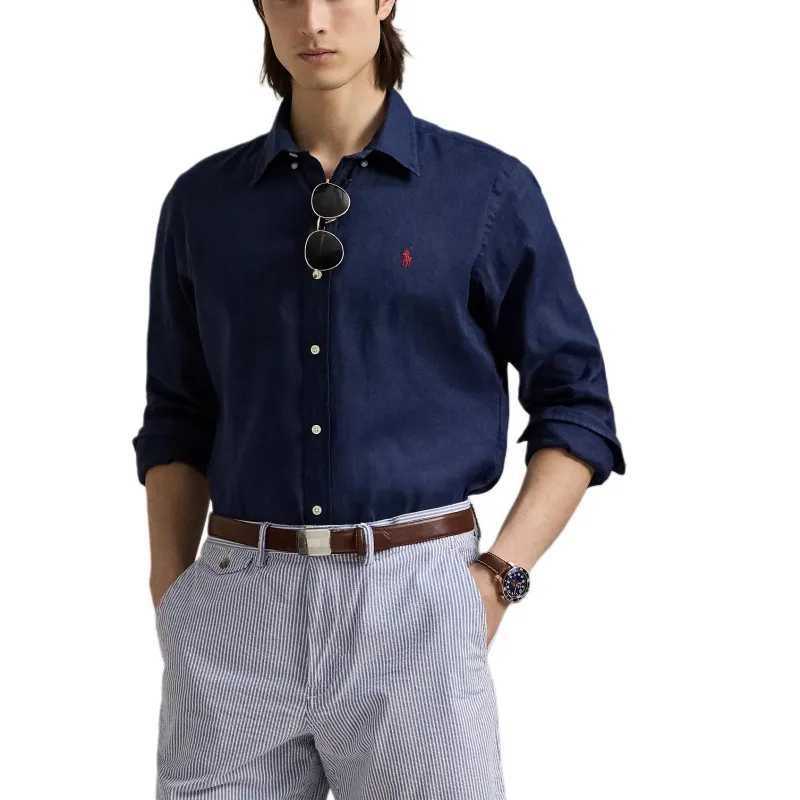 Polo Ralph Lauren Shirt Men's Navy Blue-2
