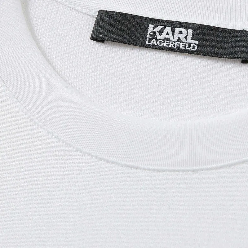 KARL LAGERFELD SS25 T Shirt Men's White-1