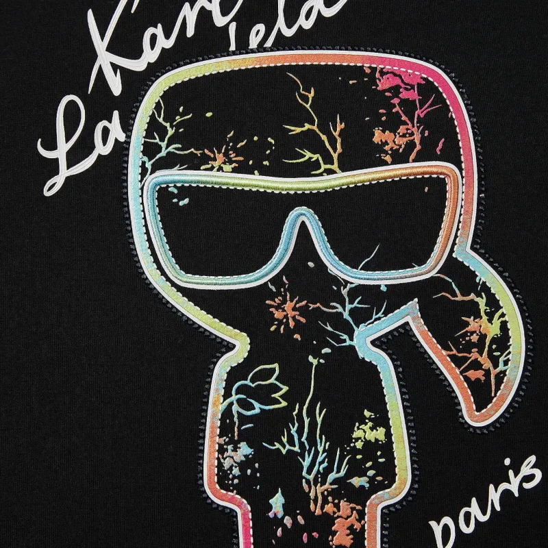 KARL LAGERFELD SS25 T Shirt Men's Black-1