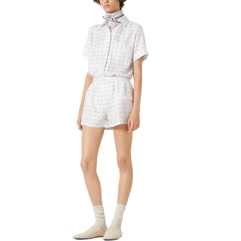 Loro Piana SS25 Angelina Shirt Women's Purple-4