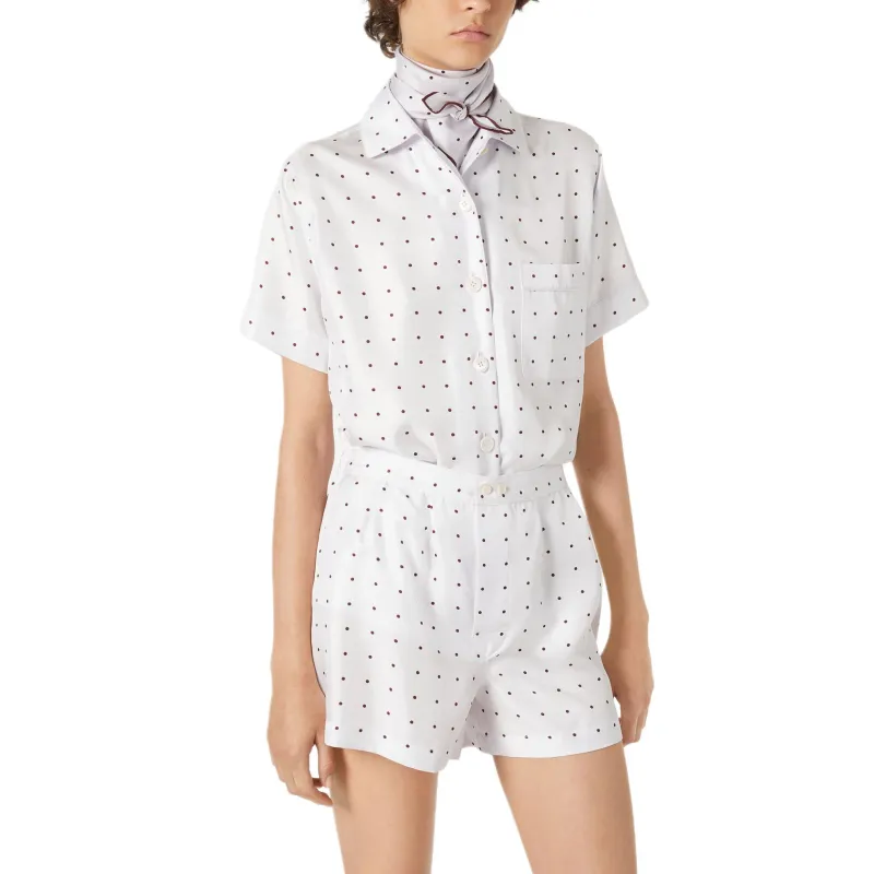 Loro Piana SS25 Angelina Shirt Women's Purple-2