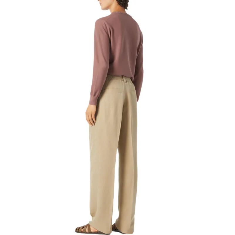 Loro Piana Reinga SS25 Casual Pants Men's Khaki-3