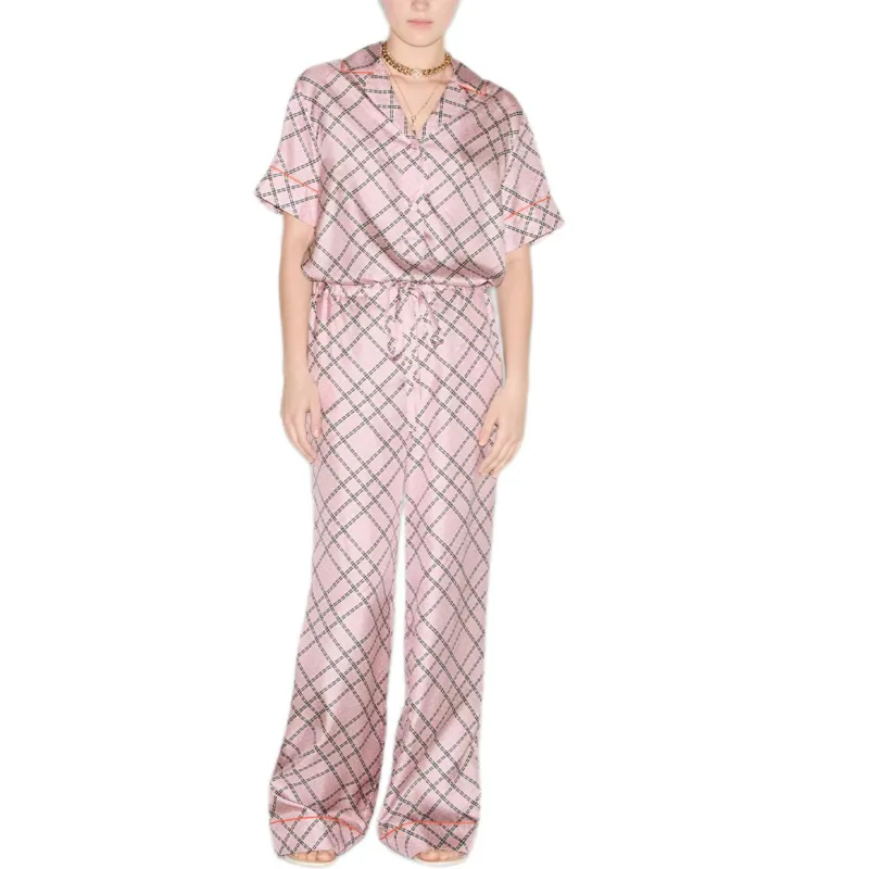 GUCCI SS25 Casual Pants Women's Pink-1