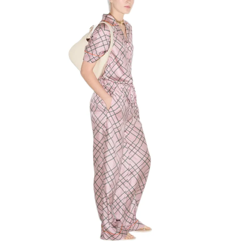 GUCCI SS25 Casual Pants Women's Pink-4