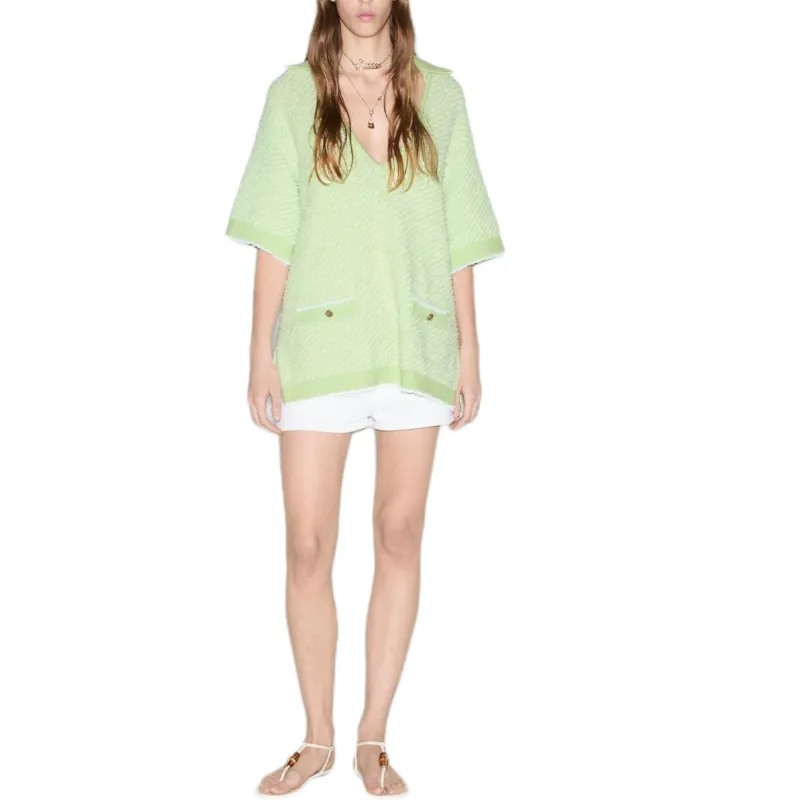 GUCCI SS25 Knitwear Women's Green-3