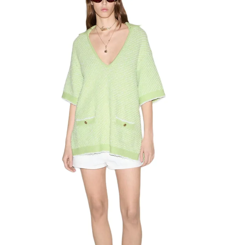 GUCCI SS25 Knitwear Women's Green-1