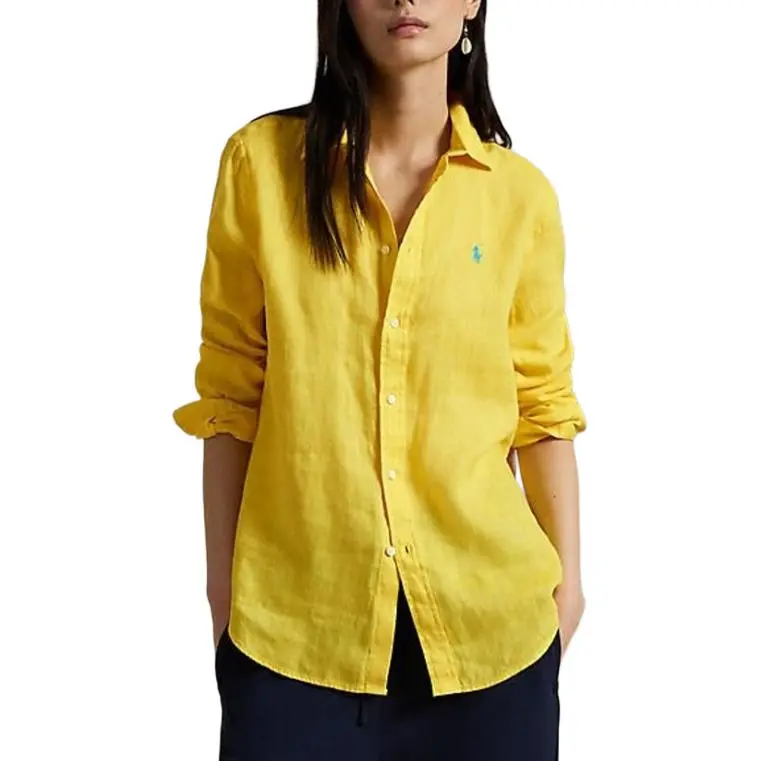 Polo Ralph Lauren Shirt Women's Yellow-1