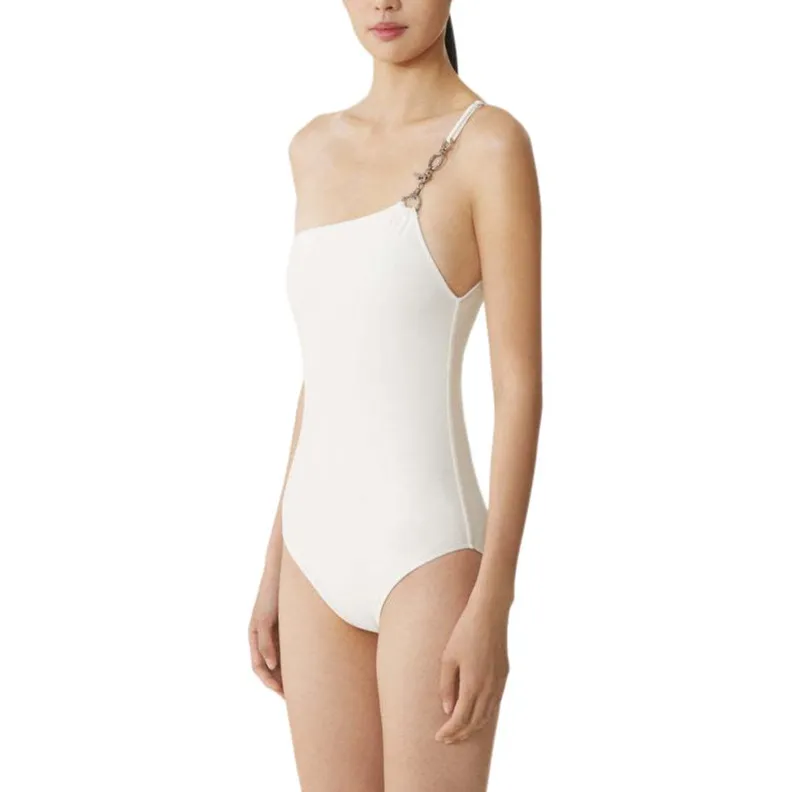 Lanvin SS25 One piece Swimsuit Women's White-3