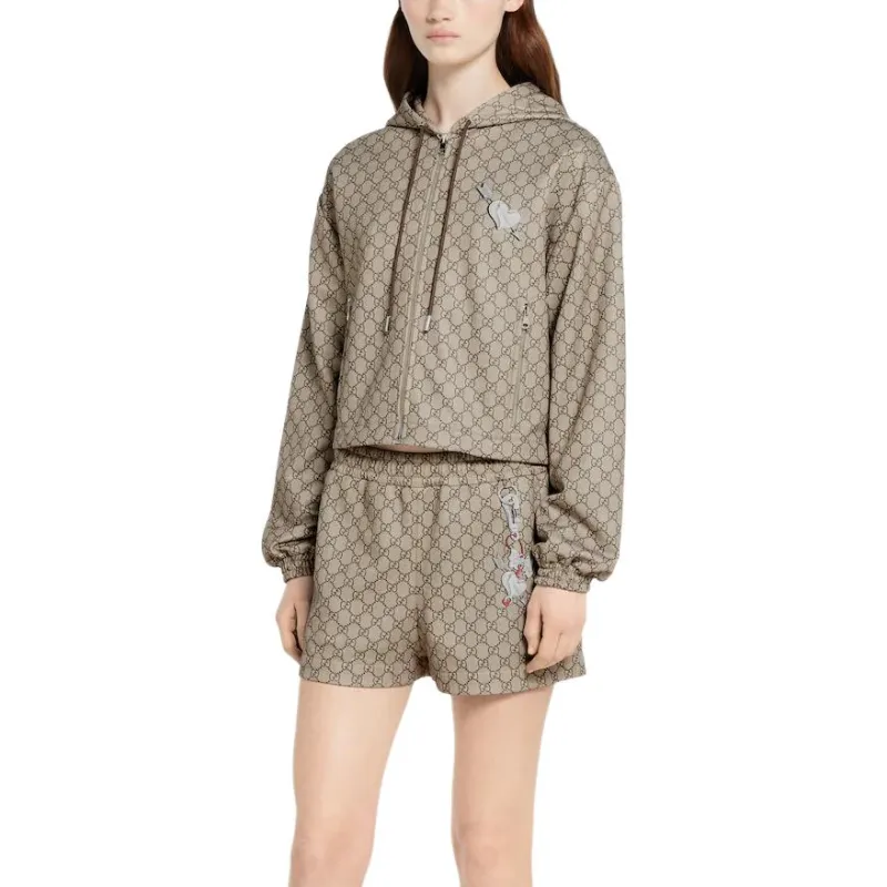 GUCCI FW25 Jackets & Coats Women's Beige Brown-1