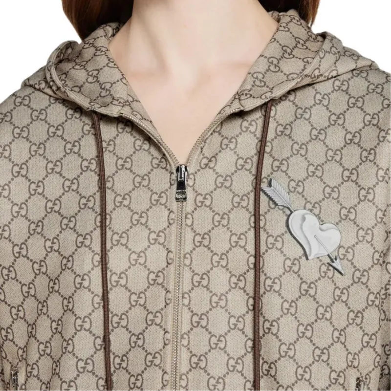 GUCCI FW25 Jackets & Coats Women's Beige Brown-4