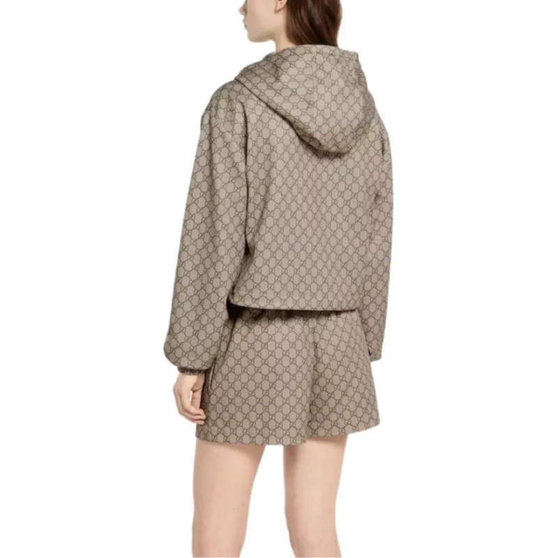 GUCCI FW25 Jackets & Coats Women's Beige Brown-2