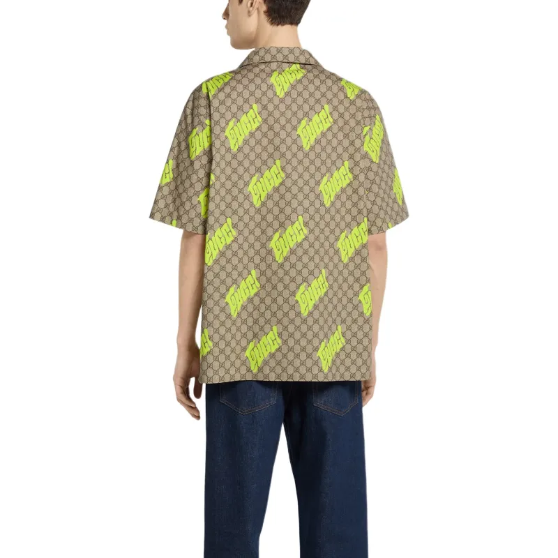 GUCCI FW25 Shirt Men's Multicolor-2