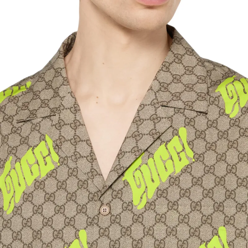 GUCCI FW25 Shirt Men's Multicolor-4