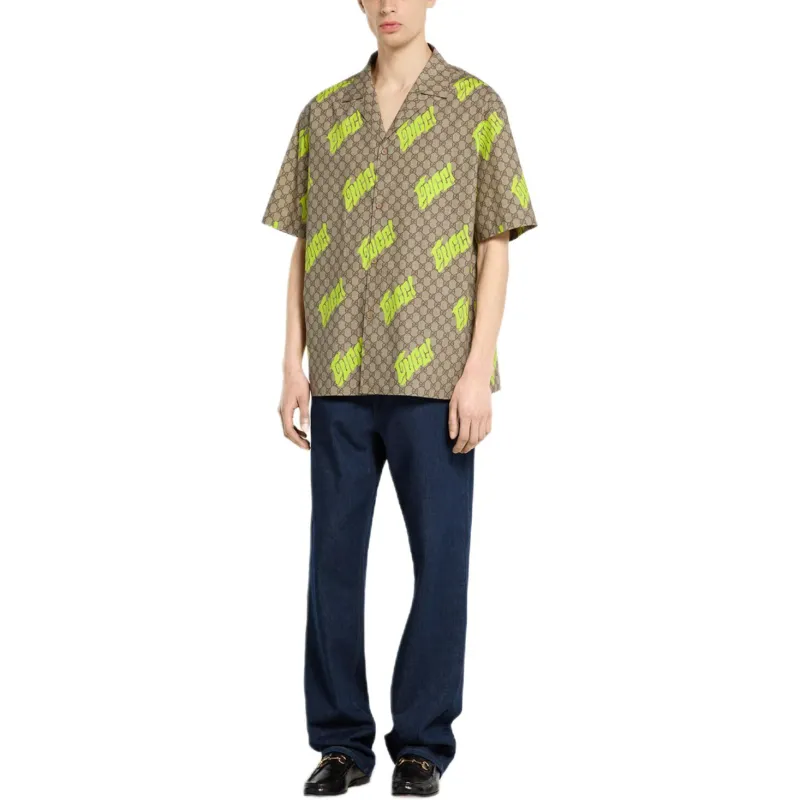 GUCCI FW25 Shirt Men's Multicolor-1