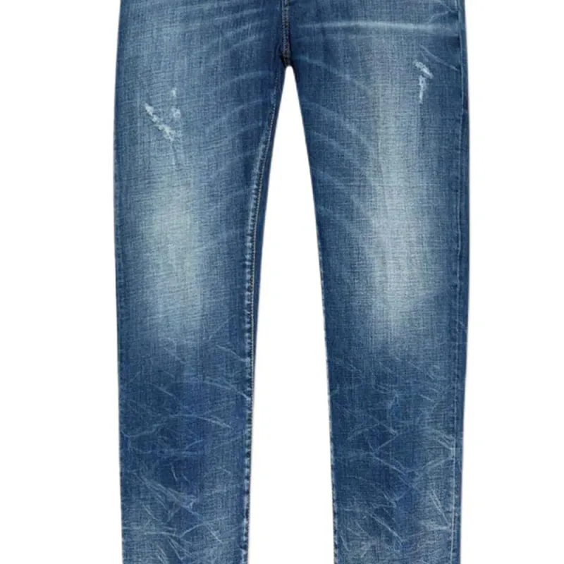 DSQUARED 2 Double Layered Distressed Jeans-4
