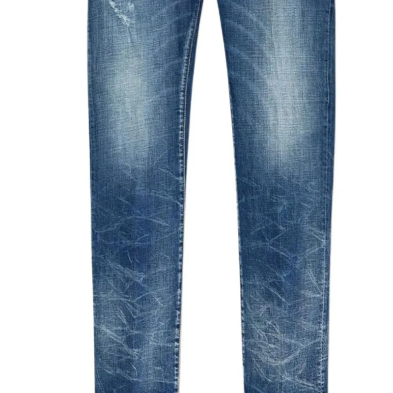 DSQUARED 2 Double Layered Distressed Jeans-3
