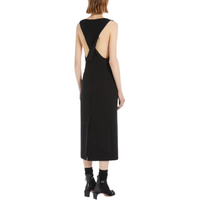 SportMax Folded edge Midi Dress-3
