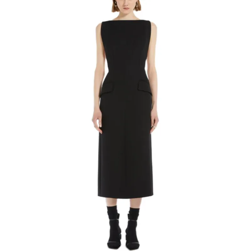 SportMax Folded edge Midi Dress-1