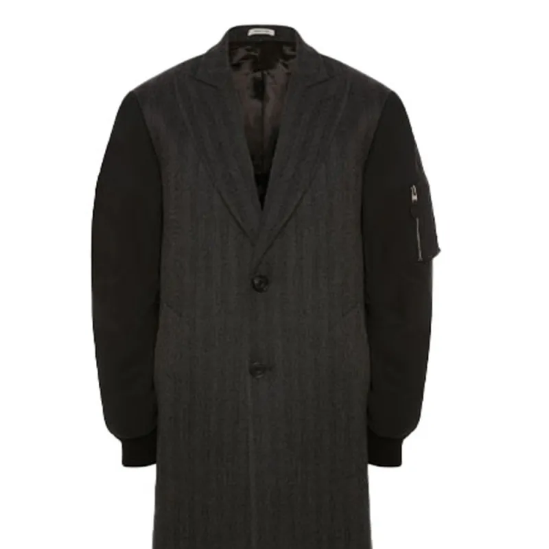 Alexander McQueen SS22 Parka Coat Men's Black-4