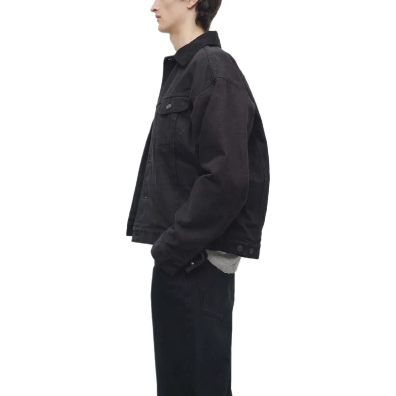 THE ROW Denim Jacket Men's Black-4