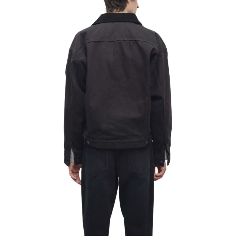 THE ROW Denim Jacket Men's Black-3