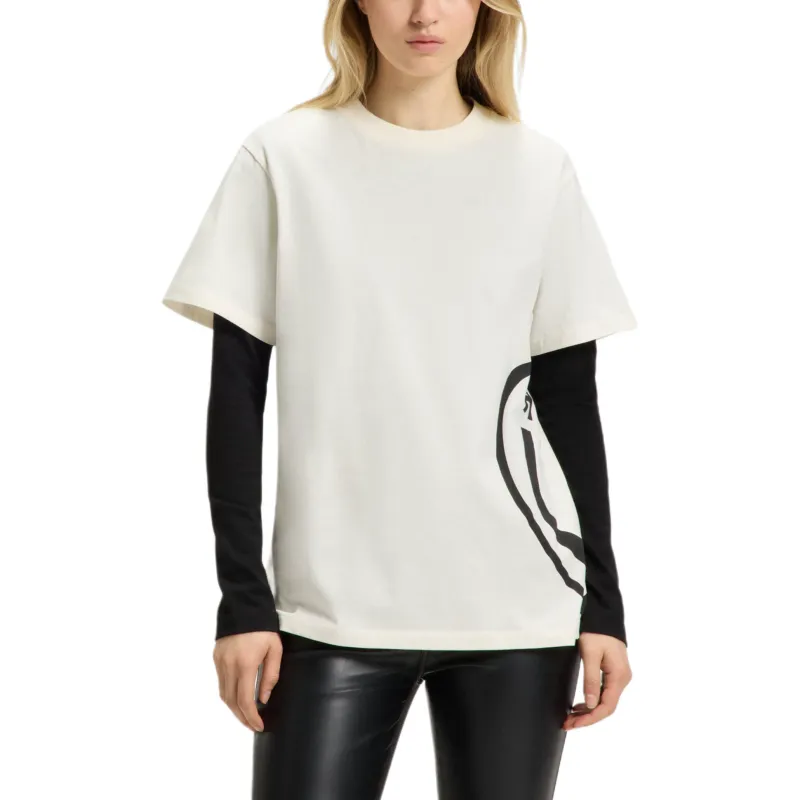 HUGO BOSS Regular T Shirt Women's White-1