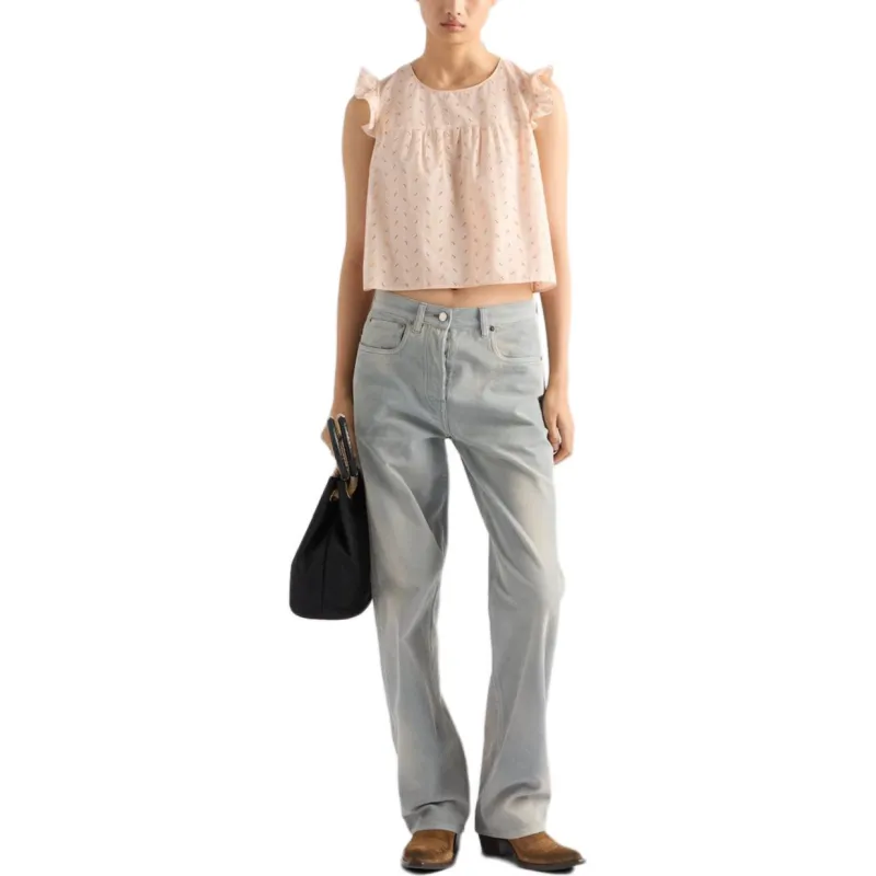 PRADA T Shirts Women's Pink-1
