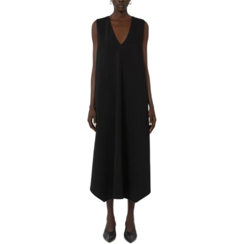 SportMa Sleeveless Dress Women's Black-1
