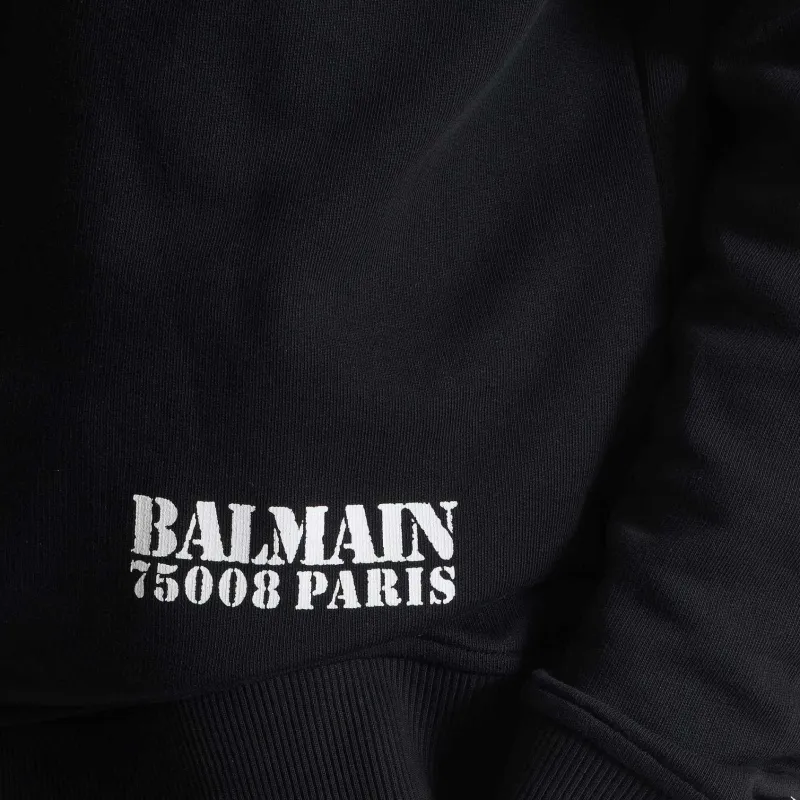 BALMAIN Logo print Sweatshirt-7