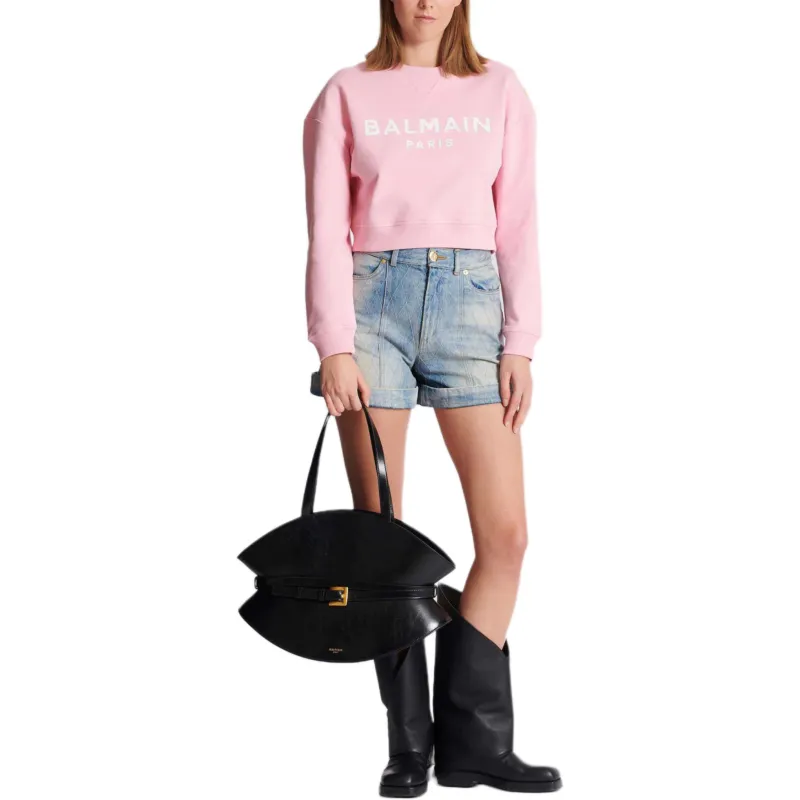BALMAIN Paris print Sweatshirt-3