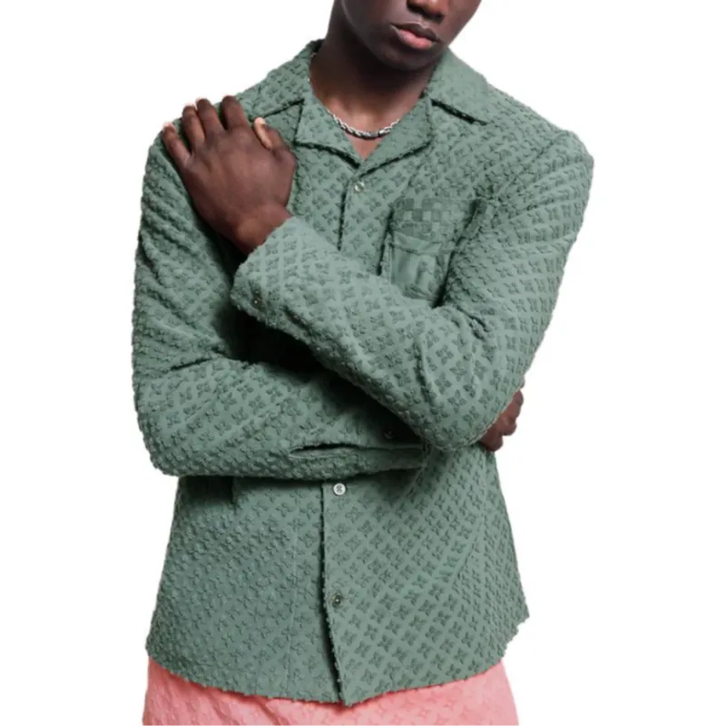 LOUIS VUITTON French Terry Jacquard Overshirt-1