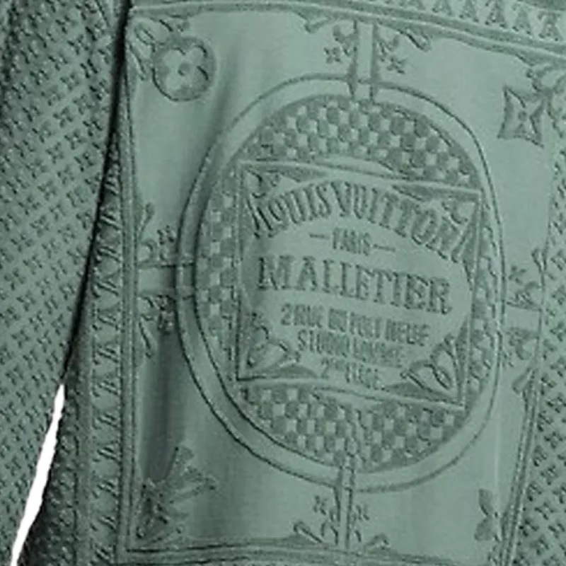 LOUIS VUITTON French Terry Jacquard Overshirt-5