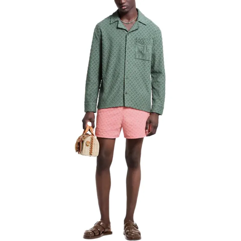 LOUIS VUITTON French Terry Jacquard Overshirt-3