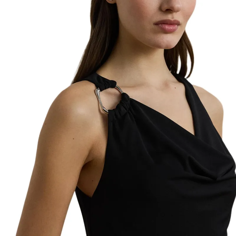 LAUREN RALPH LAUREN Sleeveless Dress Women's Black-3