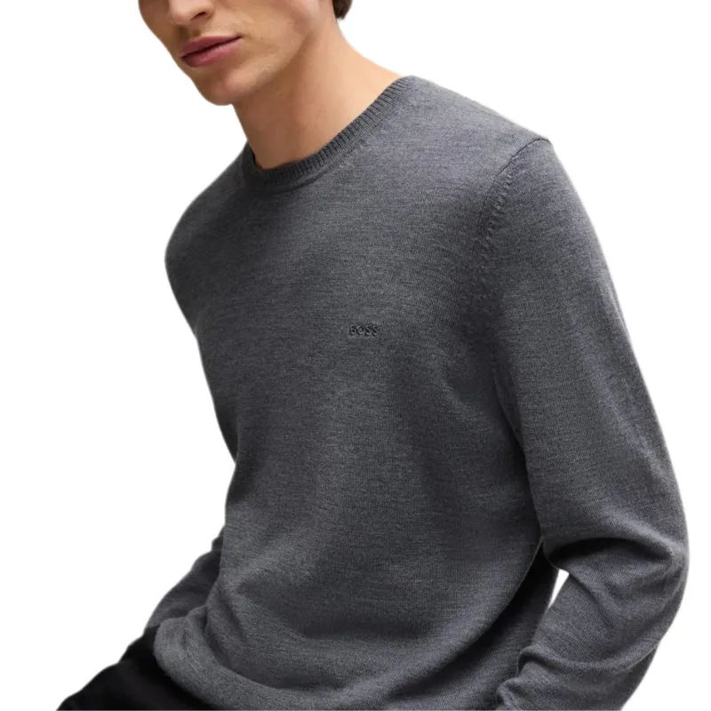 HUGO BOSS Sweaters Men Gray-8