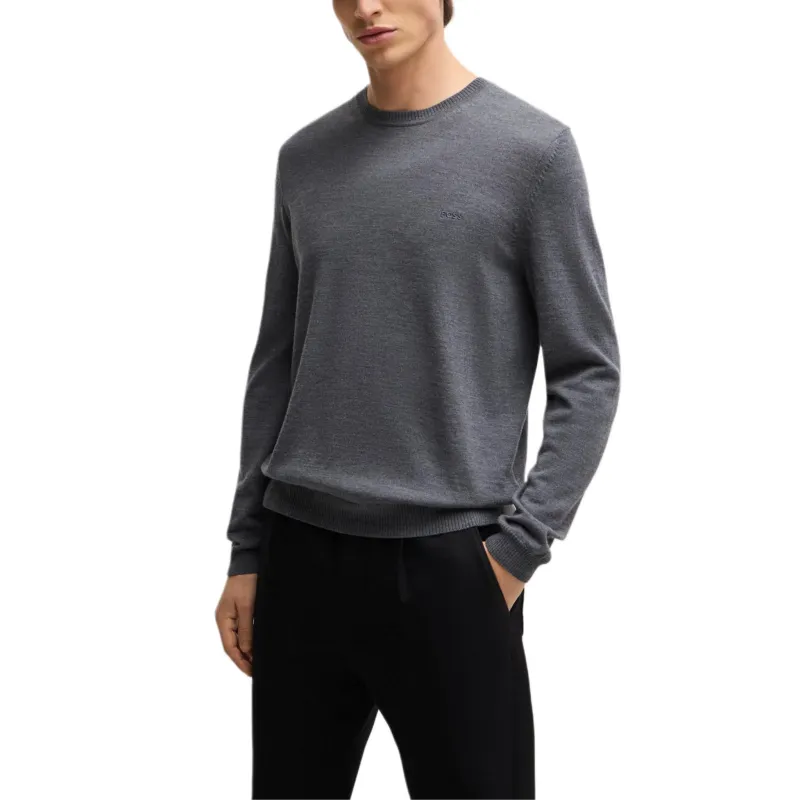 HUGO BOSS Sweaters Men Gray-3