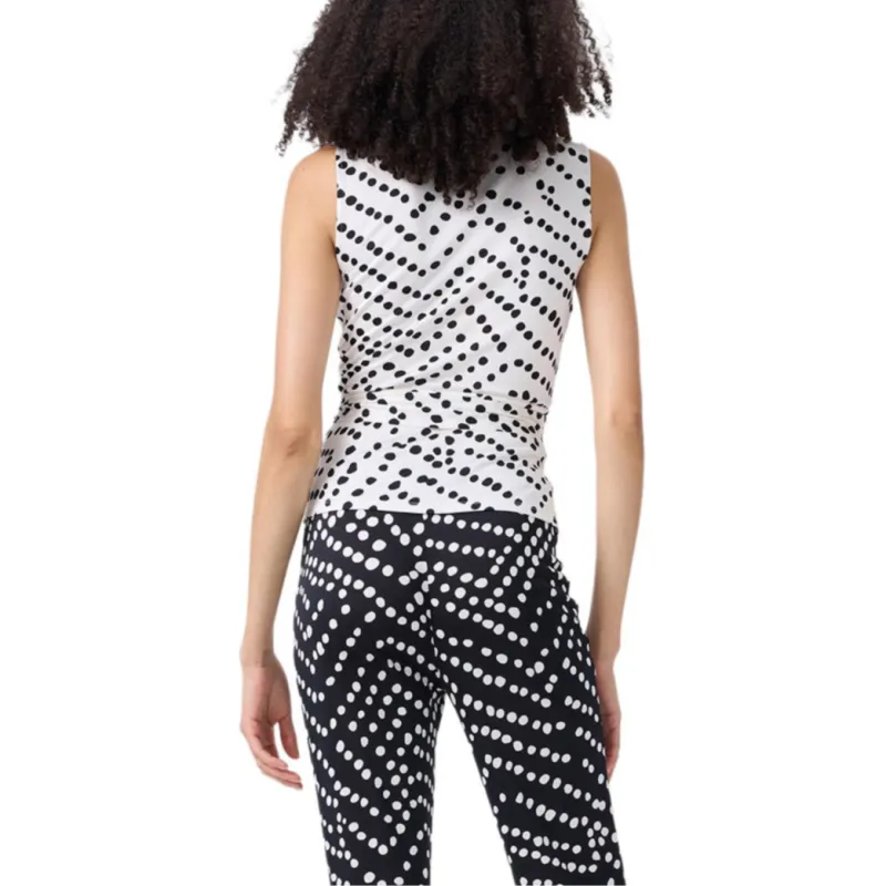Diane Von Furstenberg FW25 Shirt Women's Black White-3