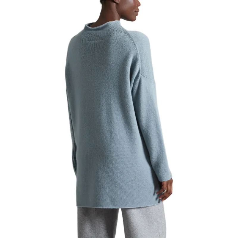 COLOMBO Cashmere Sweater Women's Light Blue-1
