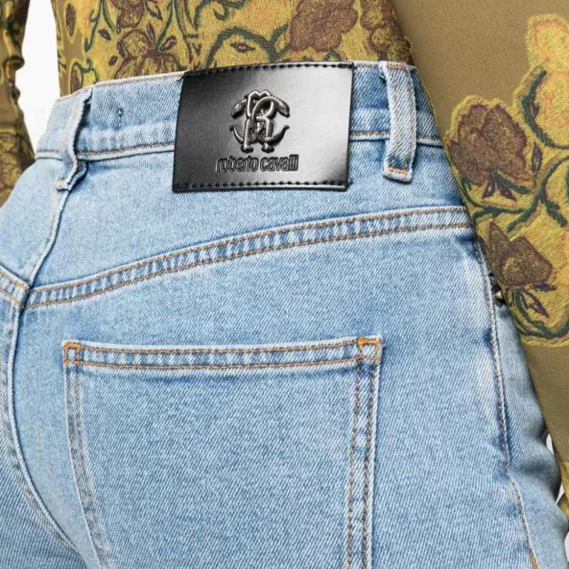 Roberto Cavalli Mid rise Flared Jeans-1