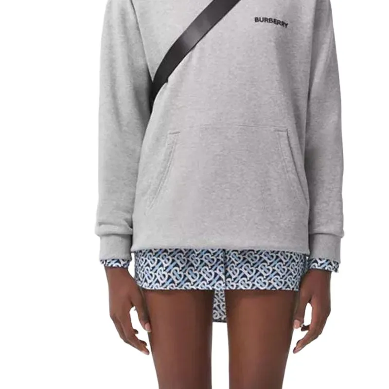 Burberry Sweatshirt Unisex Regular Fit Gray-3