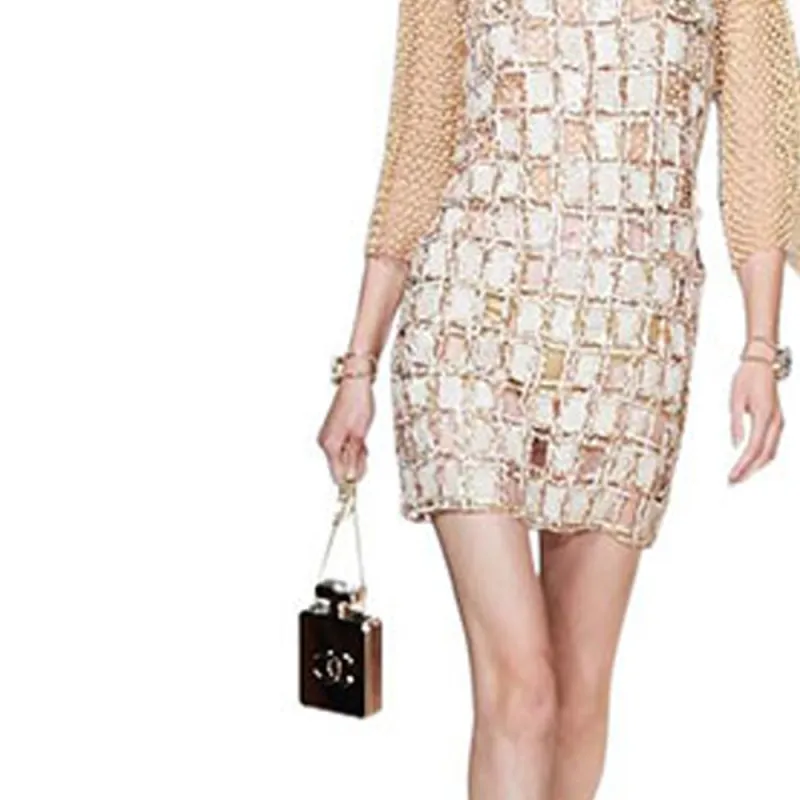 CHANEL Jackets Women's Gold-1
