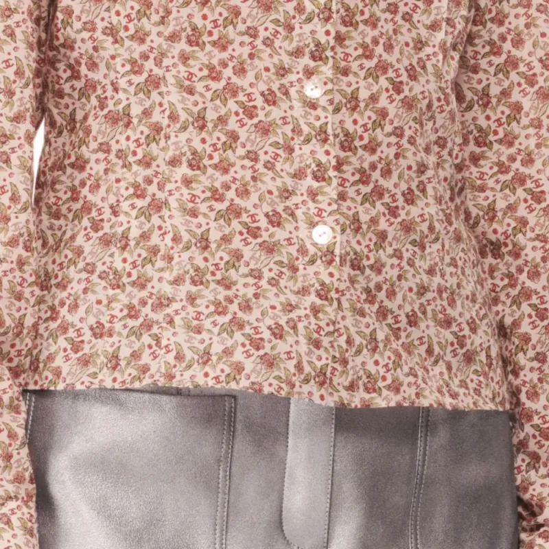 CHANEL 24 Fall And Winter Shirt Women's Light Pink-1