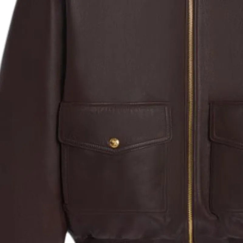CELINE Loose Aviator Blouson Jacket In Soft Lambskin-3
