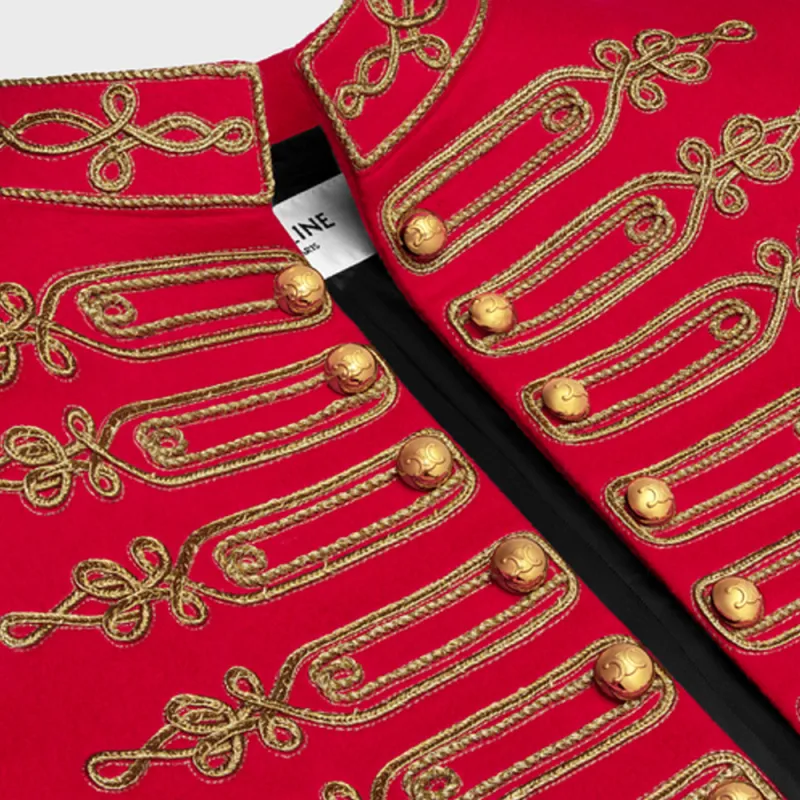 CELINE Jackets Men Red-2
