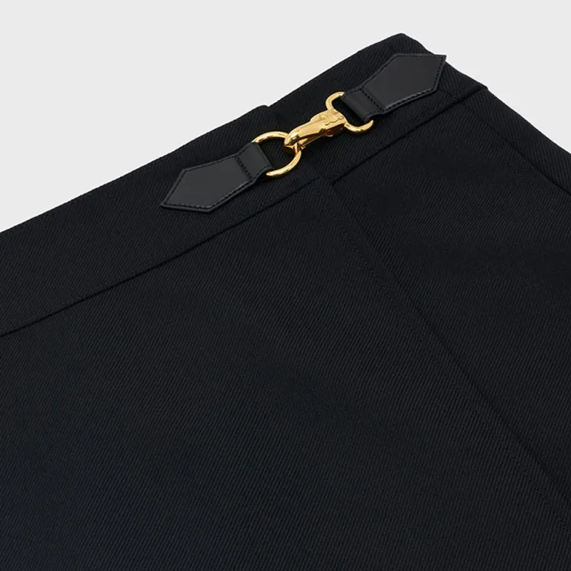 CELINE Casual Short Skirts Women's Black-2