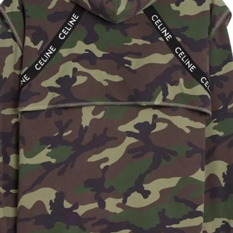 CELINE SS23 Sweatshirt Men's Army Green-6