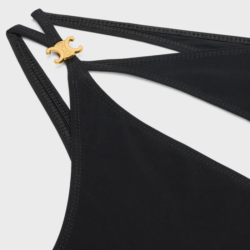 CELINE One Piece Swimsuits Women's Black-2